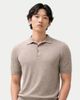Gobi Cashmere Gobi Cashmere Men Classic Polo Shirt with Short Sleeve - 2