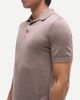 Gobi Cashmere Gobi Cashmere Men Classic Polo Shirt with Short Sleeve - 5
