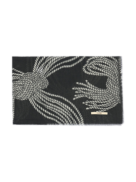 Gobi Cashmere Gobi Cashmere Rope Knot Printed Cashmere Shawl