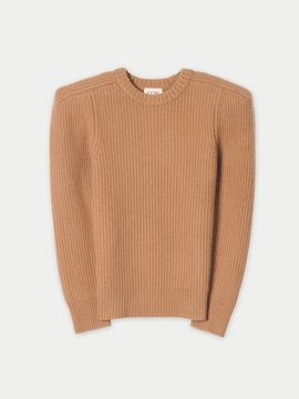 Gobi Cashmere Gobi Cashmere Sculpted-Shoulder Cashmere Sweater