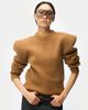 Gobi Cashmere Gobi Cashmere Sculpted-Shoulder Cashmere Sweater - 2