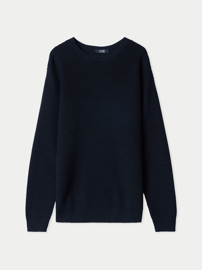 Gobi Cashmere Gobi Cashmere Textured-Knit Silk Cashmere Sweater