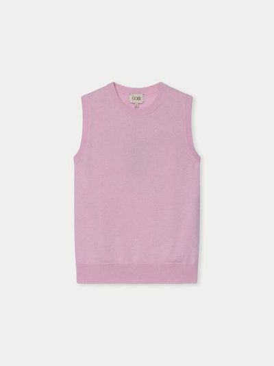 Gobi Cashmere Gobi Cashmere Timeless Cashmere Crewneck Vest