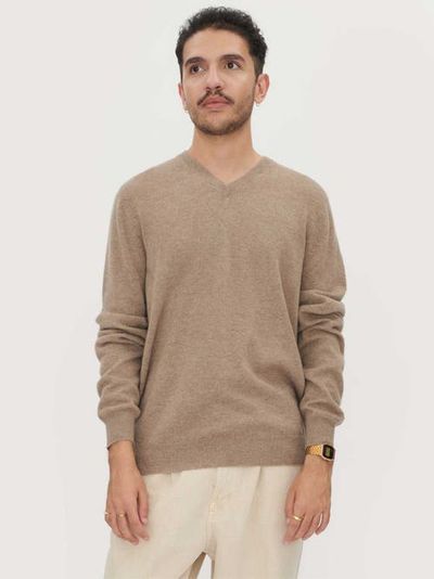 Gobi Cashmere Gobi Cashmere Timeless V-Neck Cashmere Sweater