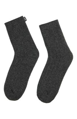 Gobi Cashmere Gobi Cashmere Trim Knit Bed Socks