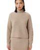 GOBI Mongolian Cashmere GOBI Mongolian Cashmere Cashmere Cropped T-Neck Sweater - 2