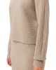 GOBI Mongolian Cashmere GOBI Mongolian Cashmere Cashmere Cropped T-Neck Sweater - 5