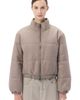 GOBI Mongolian Cashmere GOBI Mongolian Cashmere Cropped High-Neck Cashmere Jacket - 2
