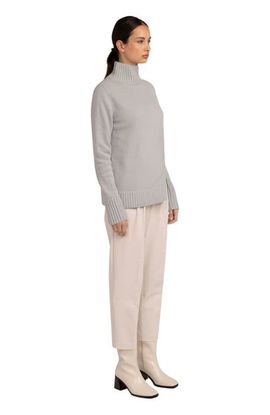 GOBI Mongolian Cashmere GOBI Mongolian Cashmere Cut-Out Cashmere Turtleneck