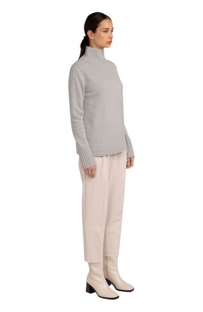 GOBI Mongolian Cashmere GOBI Mongolian Cashmere Cut-Out Cashmere Turtleneck