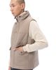 GOBI Mongolian Cashmere GOBI Mongolian Cashmere Drawstring Collar Cashmere Vest - 4