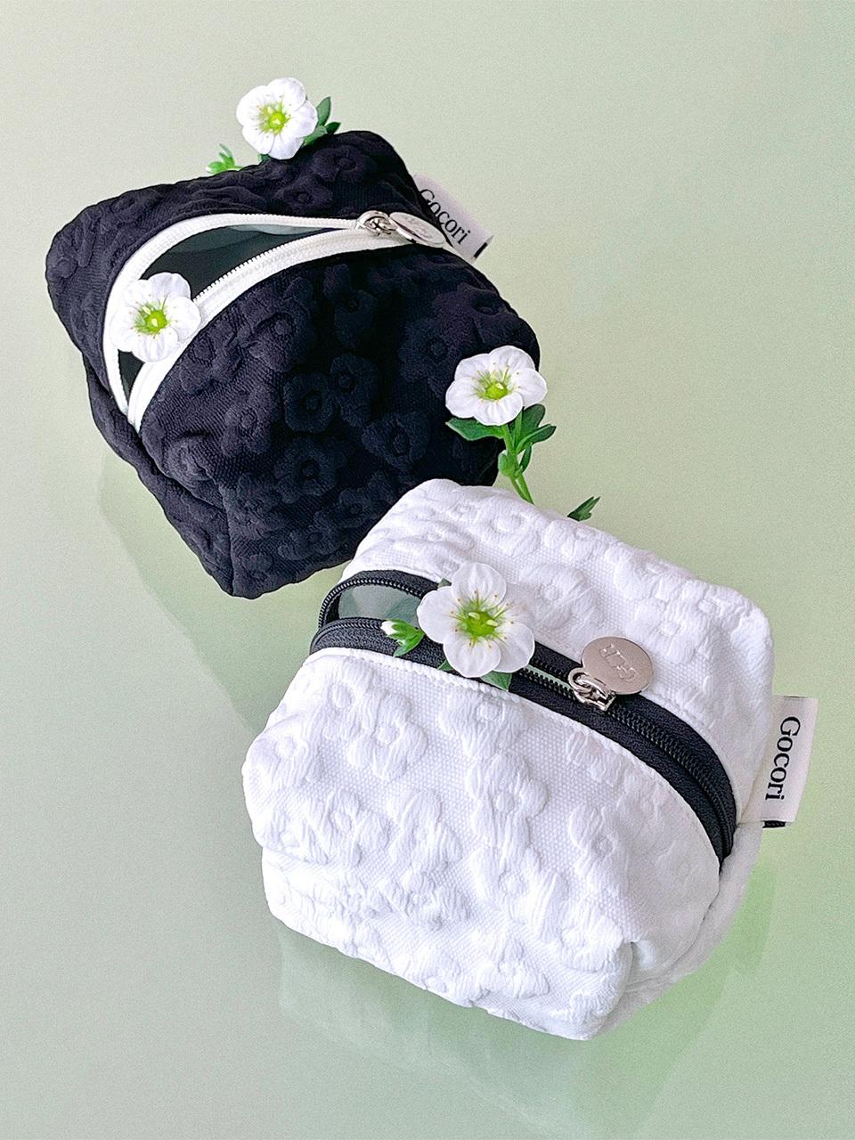 GOCORI Bloom Pomi Pouch Clutch [White]