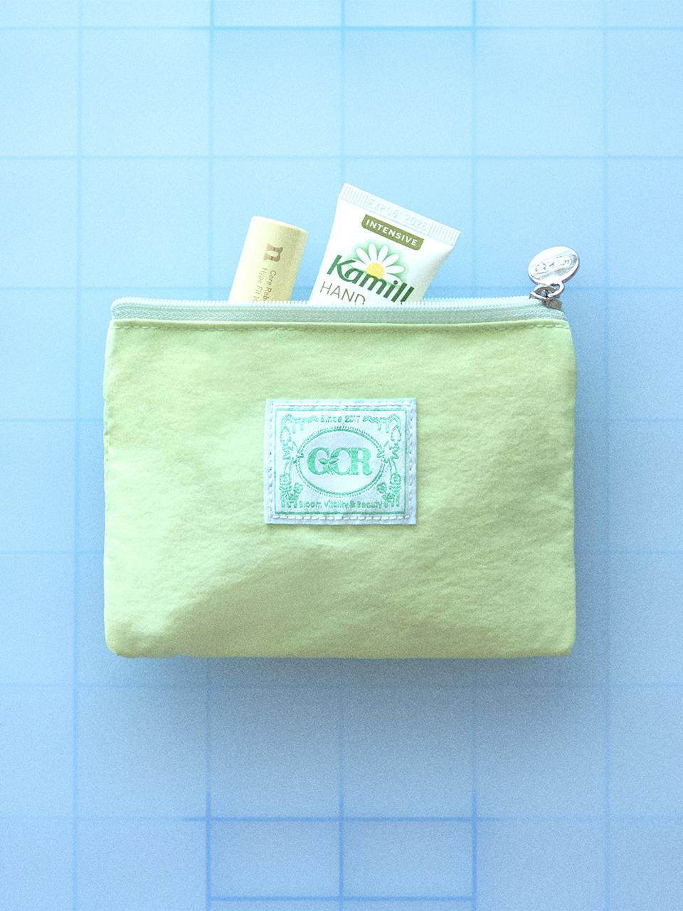 GOCORI Garden City Pouch Clutch Bag [GREEN]