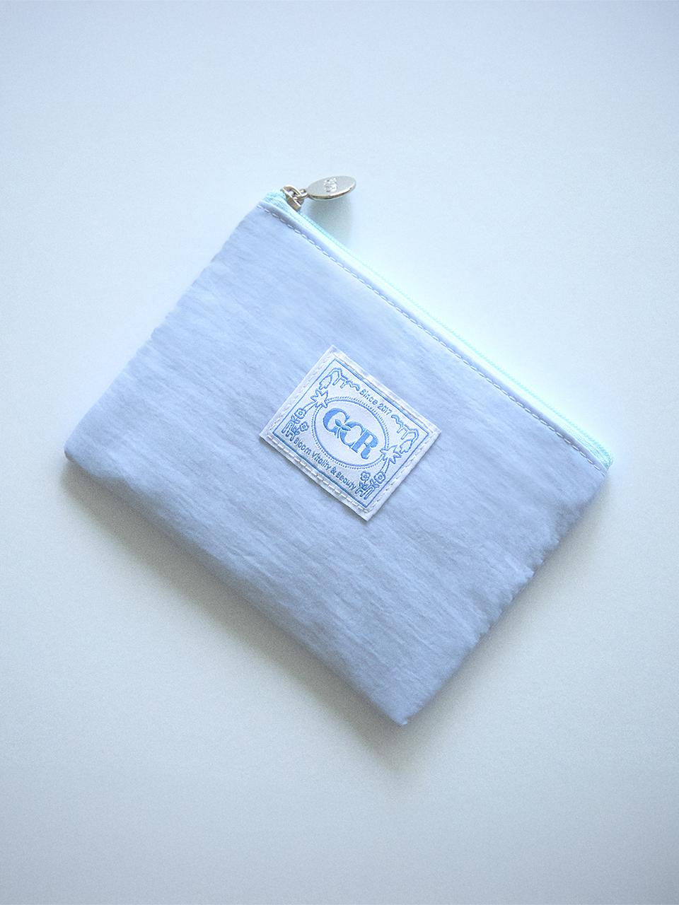 GOCORI Garden City Pouch Clutch Bag [Sky Blue]