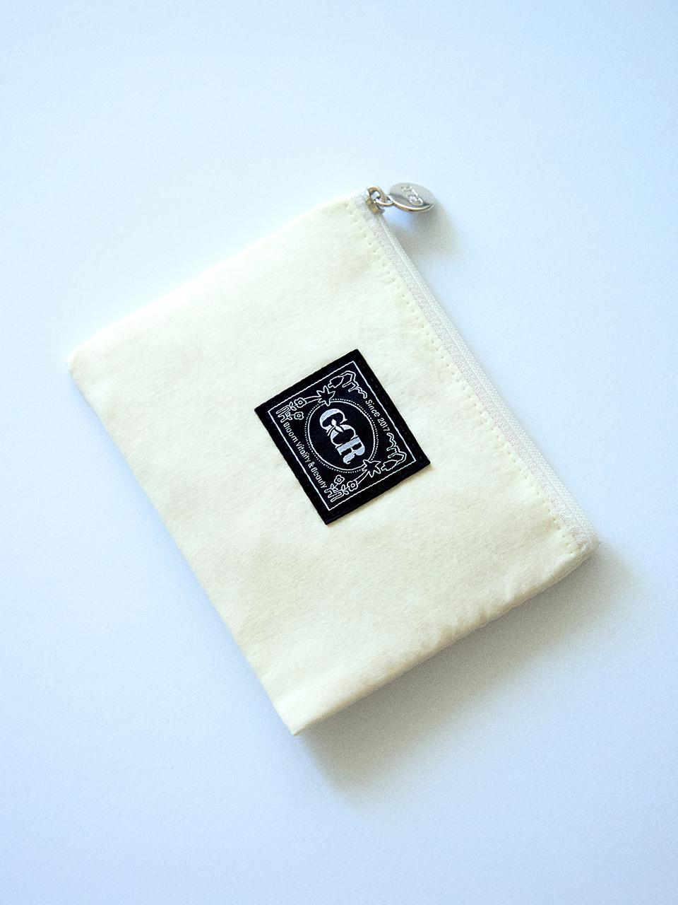 GOCORI Garden City Pouch Clutch Bag [WHITE]