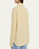 God's True Cashmere Daffodil Solid Cashmere Button-Front Shirt - 3