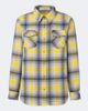 God's True Cashmere God's True Cashmere Alchemy plaid cashmere shirt with carnelians - 1
