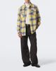 God's True Cashmere God's True Cashmere Alchemy plaid cashmere shirt with carnelians - 2