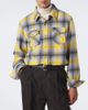God's True Cashmere God's True Cashmere Alchemy plaid cashmere shirt with carnelians - 3