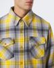 God's True Cashmere God's True Cashmere Alchemy plaid cashmere shirt with carnelians - 5