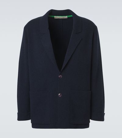 God's True Cashmere God's True Cashmere Cashmere blazer with amethyst