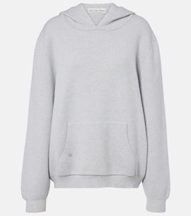God's True Cashmere God's True Cashmere Cashmere hoodie with rose quartz