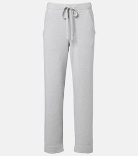 God's True Cashmere God's True Cashmere Cashmere straight pants with rose quartz