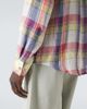 God's True Cashmere God's True Cashmere Daybreak plaid linen shirt with sunstone - 7