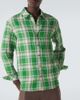 God's True Cashmere God's True Cashmere Harbor tartan linen shirt with lapis lazuli - 5