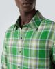 God's True Cashmere God's True Cashmere Harbor tartan linen shirt with lapis lazuli - 6