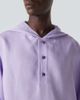 God's True Cashmere God's True Cashmere Hooded linen jacket with amethyst - 6
