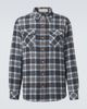 God's True Cashmere God's True Cashmere Lightning Storm cashmere shirt with moonstone - 1