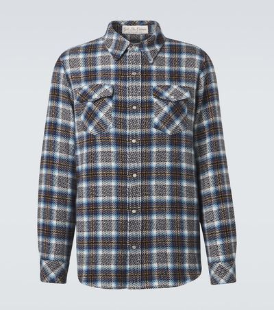 God's True Cashmere God's True Cashmere Lightning Storm cashmere shirt with moonstone