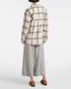 God's True Cashmere God's True Cashmere Moon plaid cashmere shirt - 3