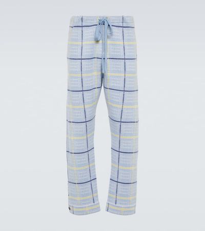 God's True Cashmere God's True Cashmere Rain tartan cashmere sweatpants
