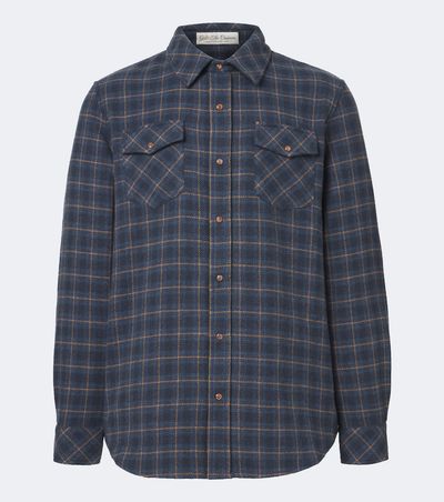 God's True Cashmere God's True Cashmere Rugged Explorer plaid cashmere shirt