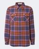 God's True Cashmere God's True Cashmere Vulcan Tartan cashmere shirt with tiger's eye - 1