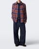 God's True Cashmere God's True Cashmere Vulcan Tartan cashmere shirt with tiger's eye - 2