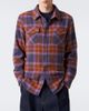 God's True Cashmere God's True Cashmere Vulcan Tartan cashmere shirt with tiger's eye - 3