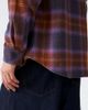 God's True Cashmere God's True Cashmere Vulcan Tartan cashmere shirt with tiger's eye - 7