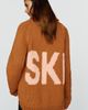 GOGO Sweaters Hand-Knit 100% Wool Ski Cardigan - 4