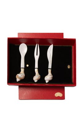 Gohar World Gohar World Mother of Pearl Apertif Set Multi