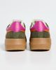 Gola Gola Athena Sneakers Khaki/Clementine/Fuchsia - 4
