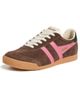 Gola Gola Elan Sneakers Dark Brown/Fluro Pink - 1