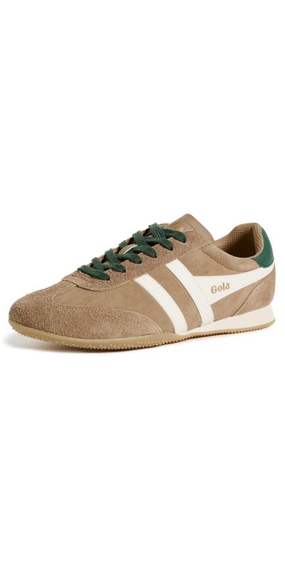 Gola Gola Sprinter Suede Sneakers Light Caramel/White/Evergreen