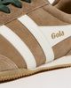 Gola Gola Sprinter Suede Sneakers Light Caramel/White/Evergreen - 6