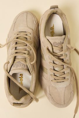 Gola Gola Women's Corva Suede Sneakers in Bone/Bone/Gum, Women's at Urban Outfitters