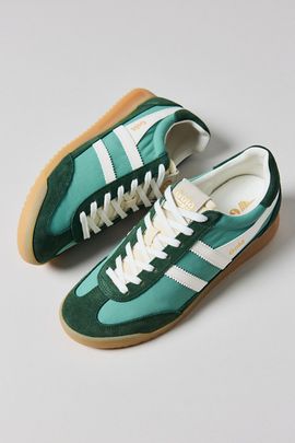 Gola Gola Women's Firefly Sneakers in Green Mist/Evergreen/Off White, Women's at Urban Outfitters