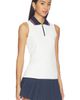 Gold Hinge Gold Hinge Zipper Polo Tank Top - 2