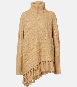 Goldbergh Goldbergh Asymmetric turtleneck wool-blend sweater